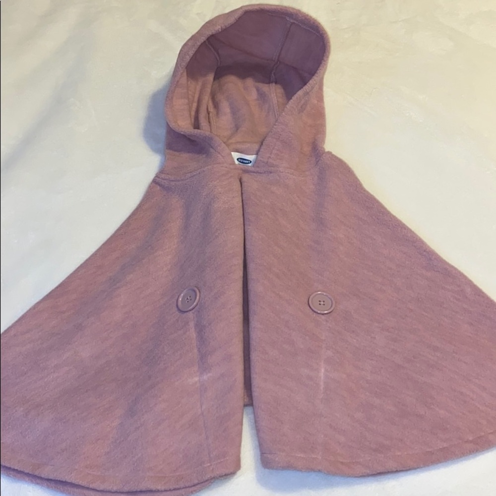Lavender hoodies fleece poncho 💜